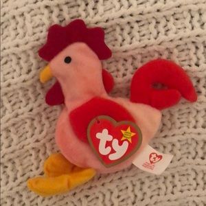 NEW&ORIGINAL Strut the Rooster Beanie Baby